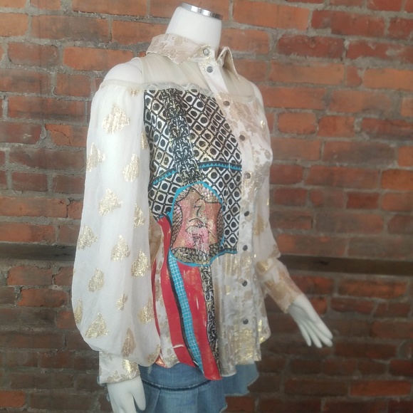 Save The Queen Tops - SOLD Save the Queen Women's Cold Shoulder Blouse